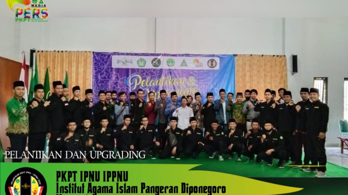 PKPT IPNU-IPPNU IAI Pangeran Diponegoro Nganjuk Periode 2020-2021 Resmi Dilantik