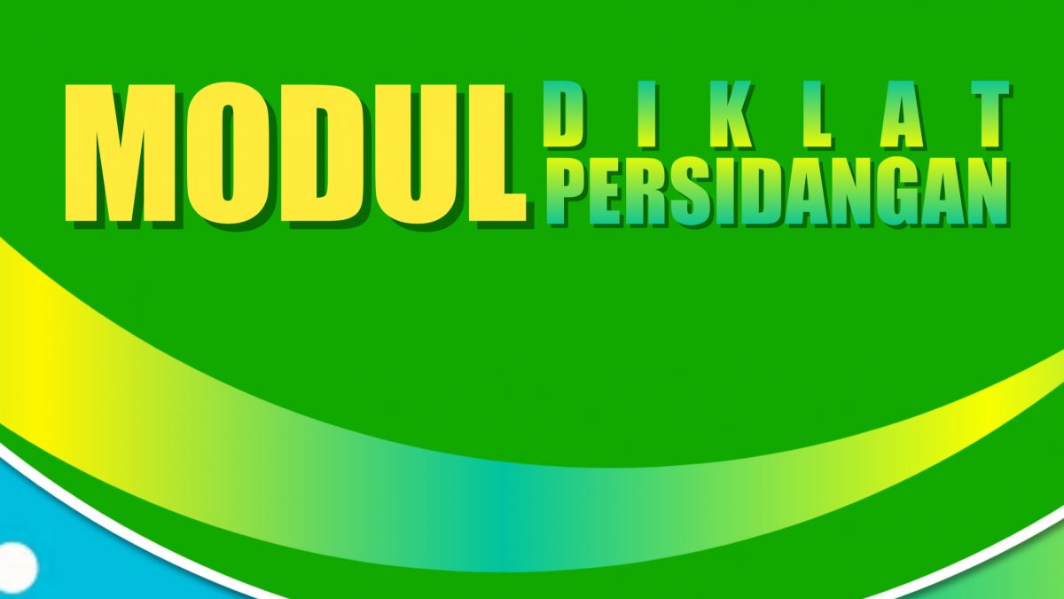 Download Modul Diklat Persidangan PC IPNU IPPNU Nganjuk 2020