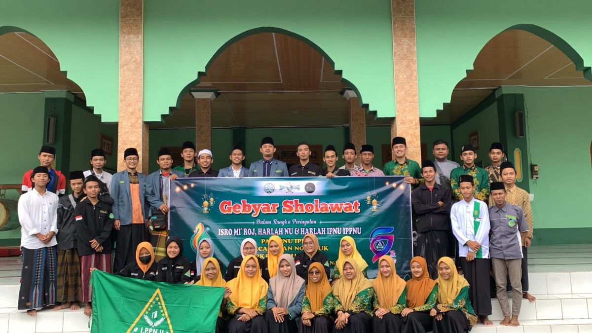 Kolaborasi PAC IPNU IPPNU Nganjuk bersama PKPT IAI Pangeran Diponegoro Nganjuk melalui Gebyar Sholawat