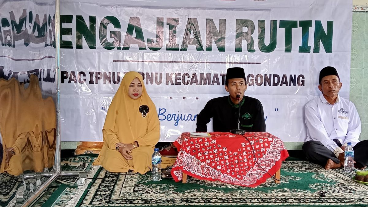 PAC IPNU IPPNU Gondang Gelar Pengajian Rutin Selapanan