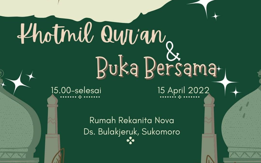 Semarakkan Bulan Ramadhan, PAC IPNU IPPNU Sukomoro Laksanakan Khotmil Qur’an dan Buka Bersama