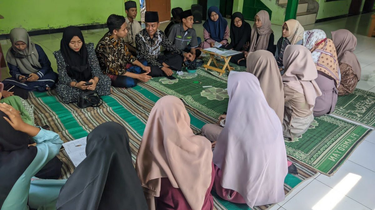 Halal Bihalal PAC IPNU IPPNU Kecamatan Rejoso sekaligus Rapat Pelantikan dan Launching Program Kerja 100 Hari Mendatang