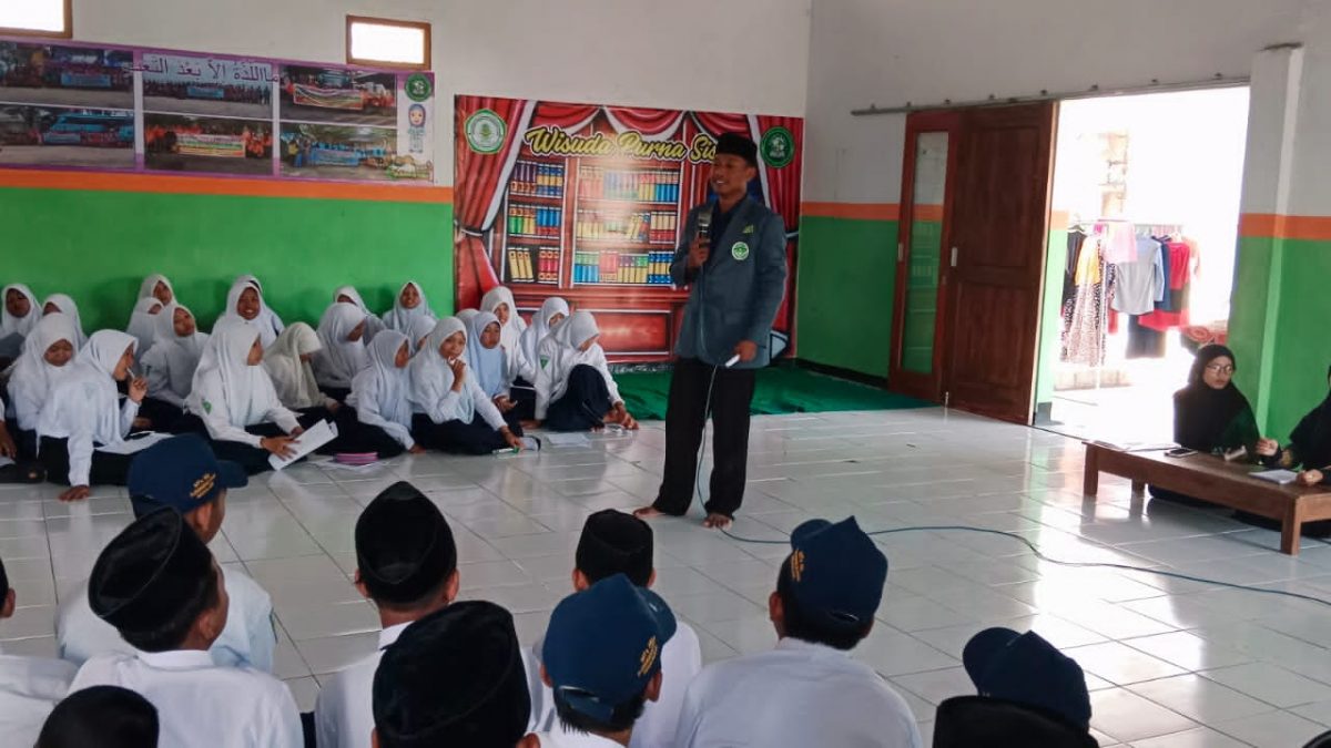 Melalui Sosialisasi, PAC IPNU IPPNU Pace Gencarkan Kaderisasi di Sekolah