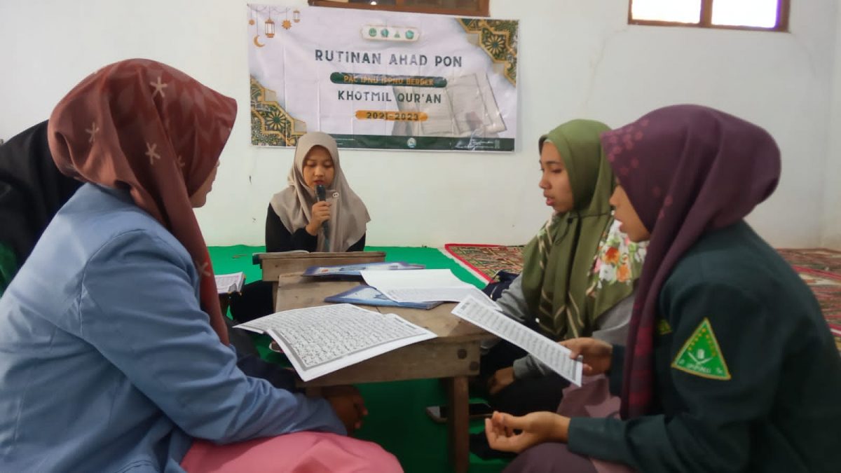 Rutinan Ahad Pon PAC IPNU IPPNU Kecamatan Berbek