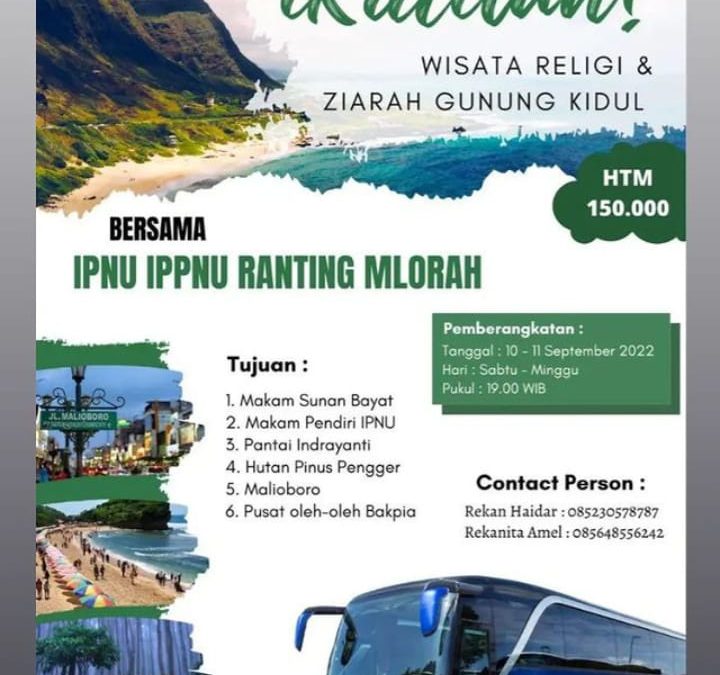 Ziaroh Religi PR IPNU IPPNU Desa Mlorah