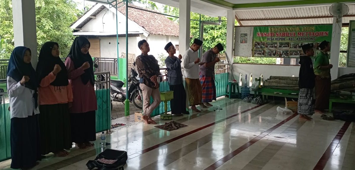 Pererat Silaturahmi Pelajar NU Kertosono Adakan Rutinan Ahad Wage