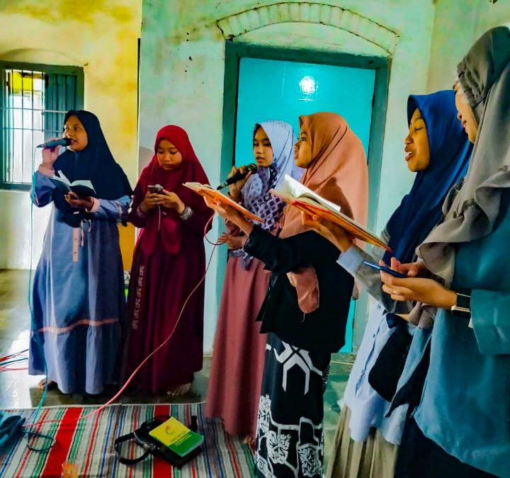 PK IPNU IPPNU STAI Miftahul ‘Ula Nglawak Adakan Rutinan Al Barzanji dan Sholawat serta Raker (Rapat Kerja)