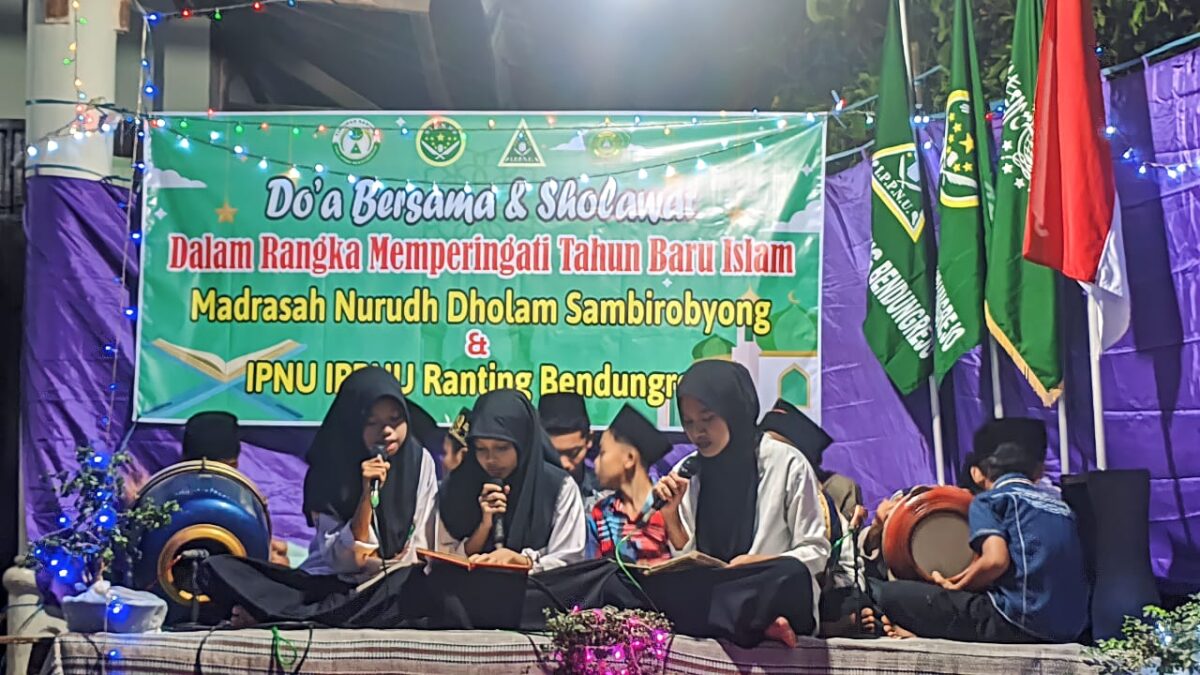 PR Bendungrejo Sambut Tahun Baru Islam Dengan Doa Dan Sholawat Bersama