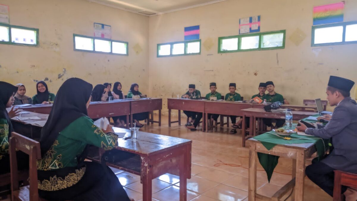 Pelajar NU kepel Adakan sekolah Aswaja guna meningkatkan kualitas anggota