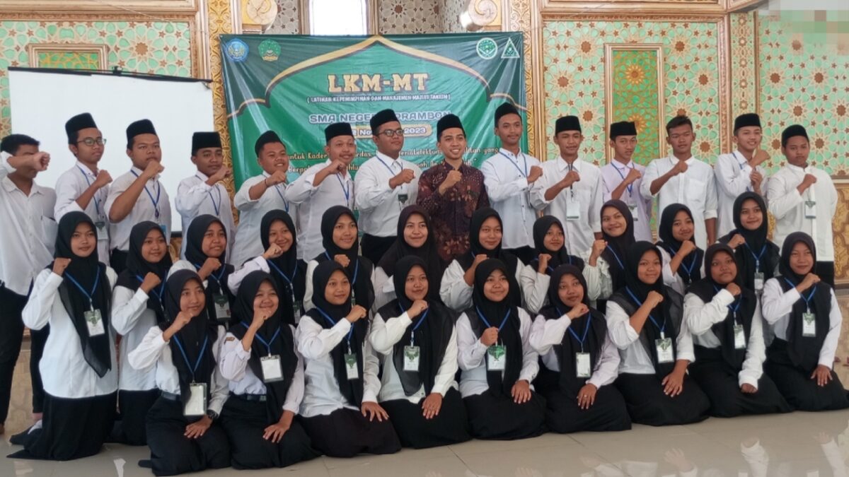 Pelajar SMAN 1 Prambon Nganjuk Gelar LKM-MT dan Makesta 