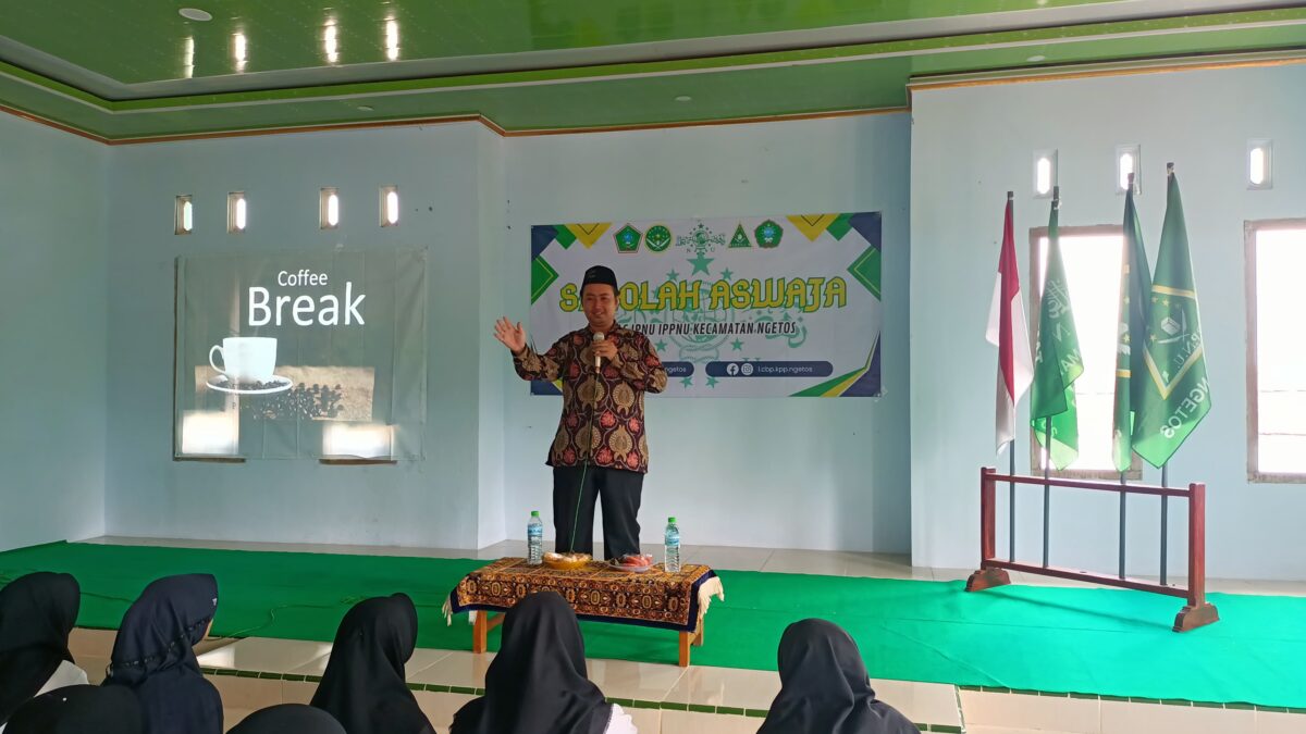 Pasca Makesta, PAC IPNU IPPNU kec. Ngetos sukses adakan sekolah Aswaja