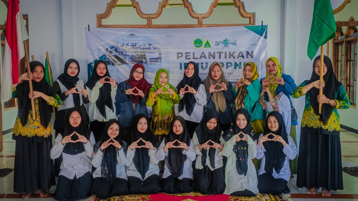 IPNU-IPPNU Ngepeh Loceret Gelar Pelantikan