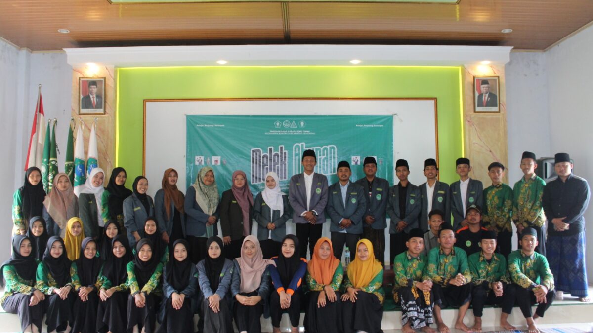 Pelajar NU Baron dan Lengkong Melek Aturan