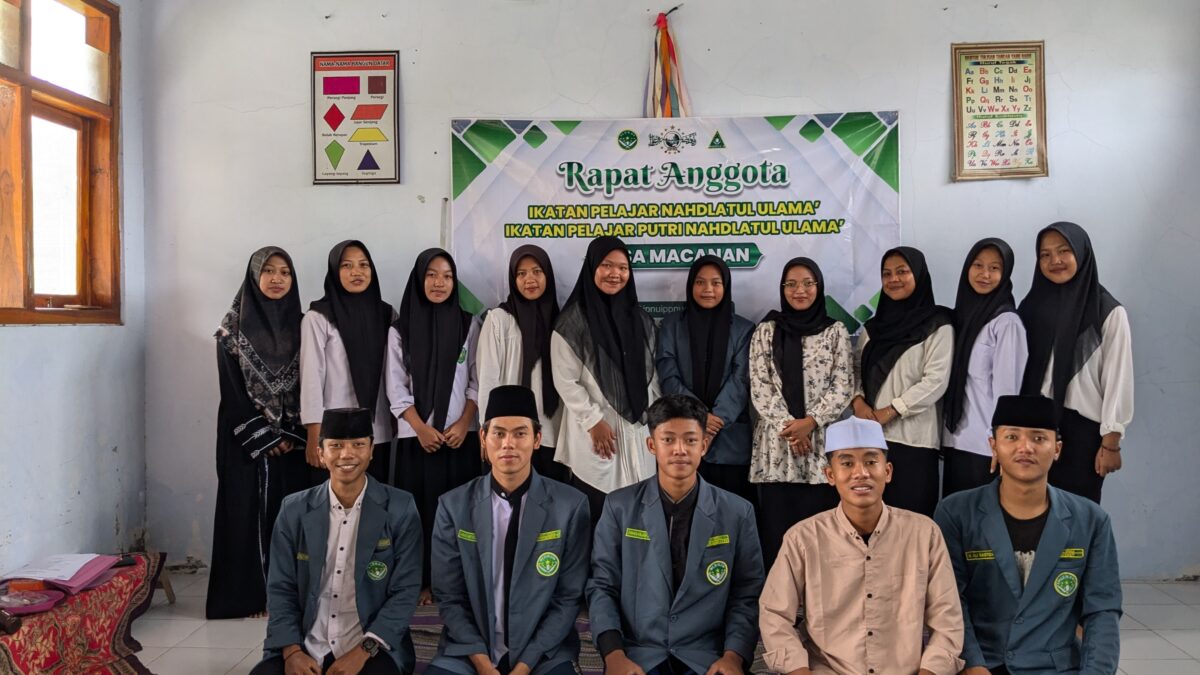 PR IPNU IPPNU Macanan Gelar Rapat Anggota untuk Pilih Ketua Baru