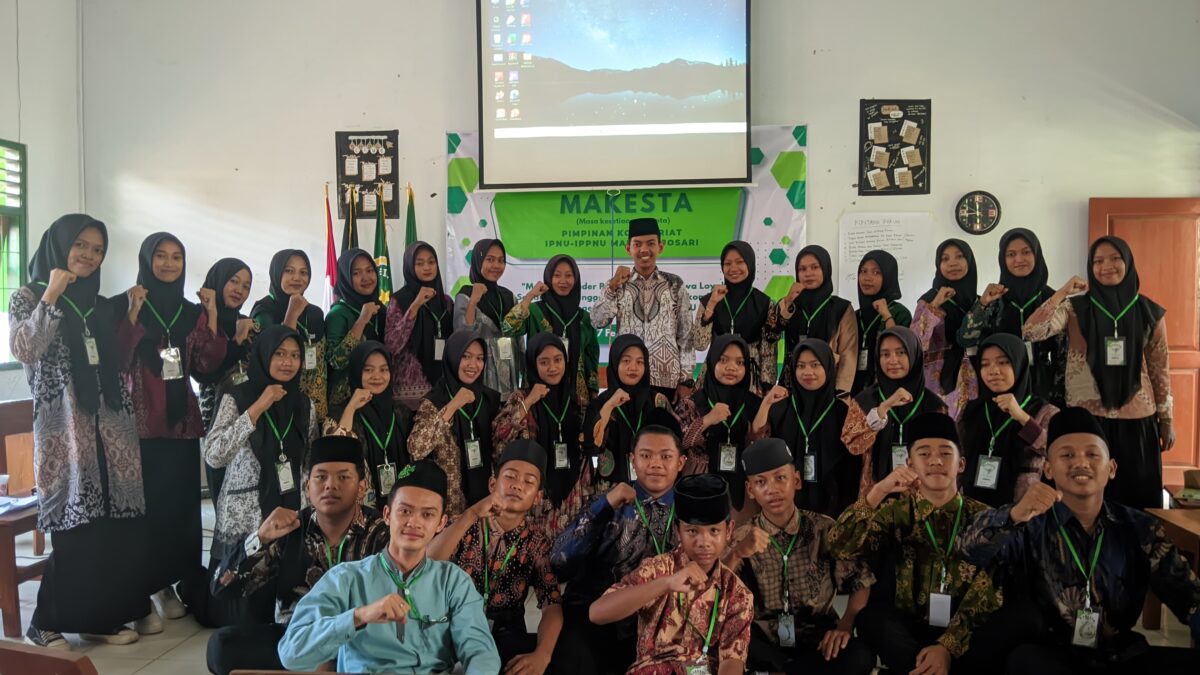 Makesta PK IPNU- IPPNU MA NU Mojosari : Langkah Awal Membentuk Kader Muda NU Yang Berkualitas