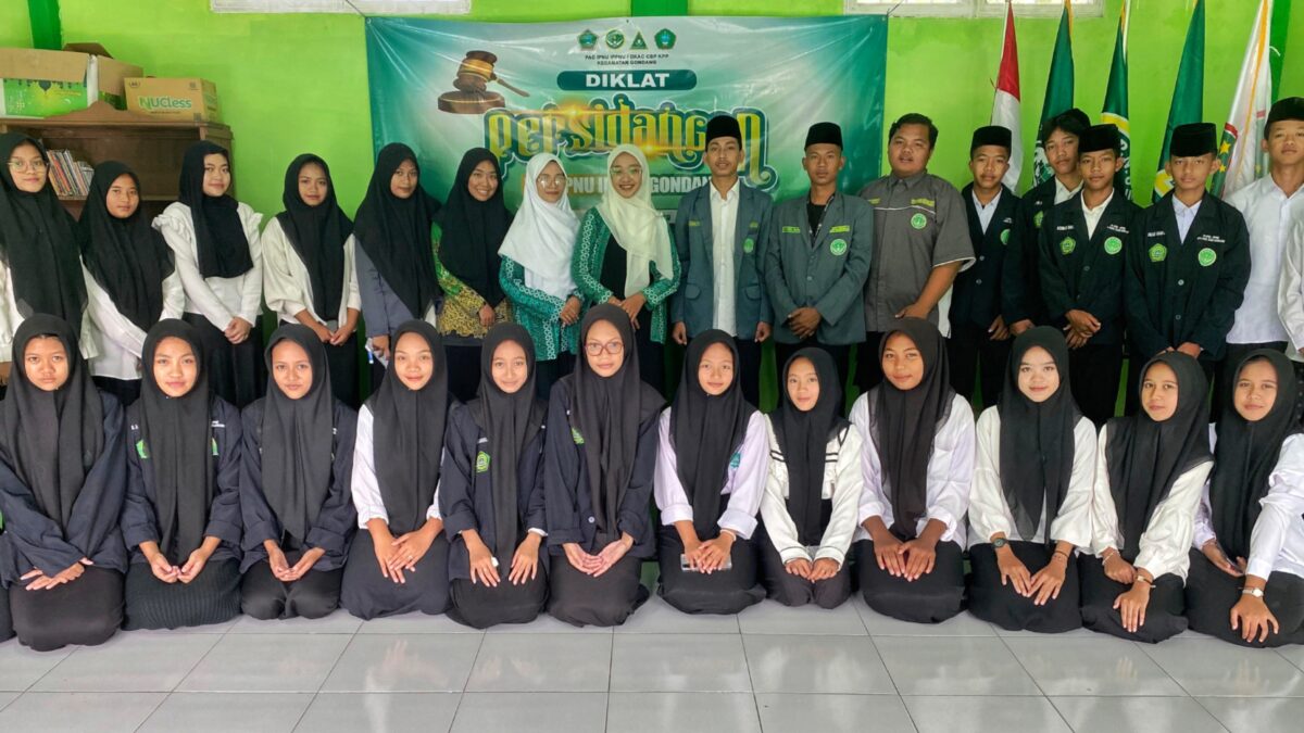 MELATIH JIWA KEPEMIMPINAN MELALUI DIKLAT PERSIDANGAN PAC IPNU-IPPNU GONDANG