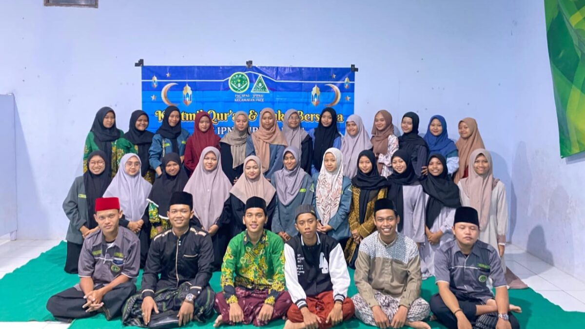 Mengukir Semangat Istiqomah, PAC IPNU-IPPNU Kecamatan Pace Sukses Gelar Khotmil Qur’an & Buka Bersama