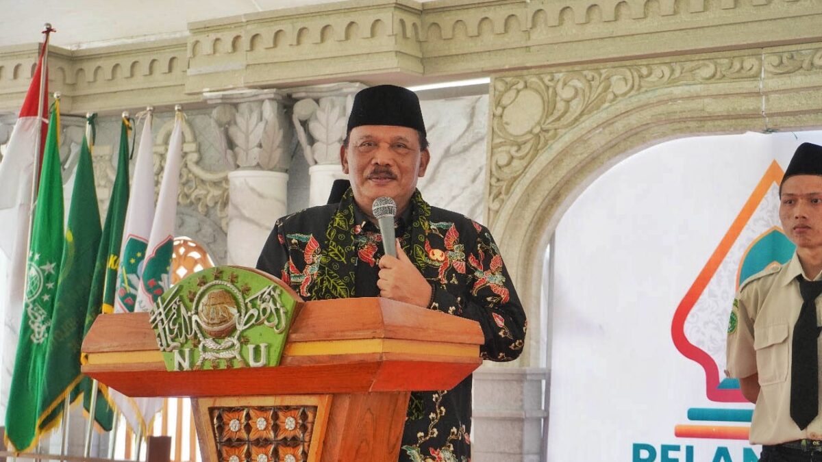 Pelantikan PC IPNU-IPPNU Nganjuk : Bupati Marhaen dorong kader menjadi Cendekiawan yang berkualitas
