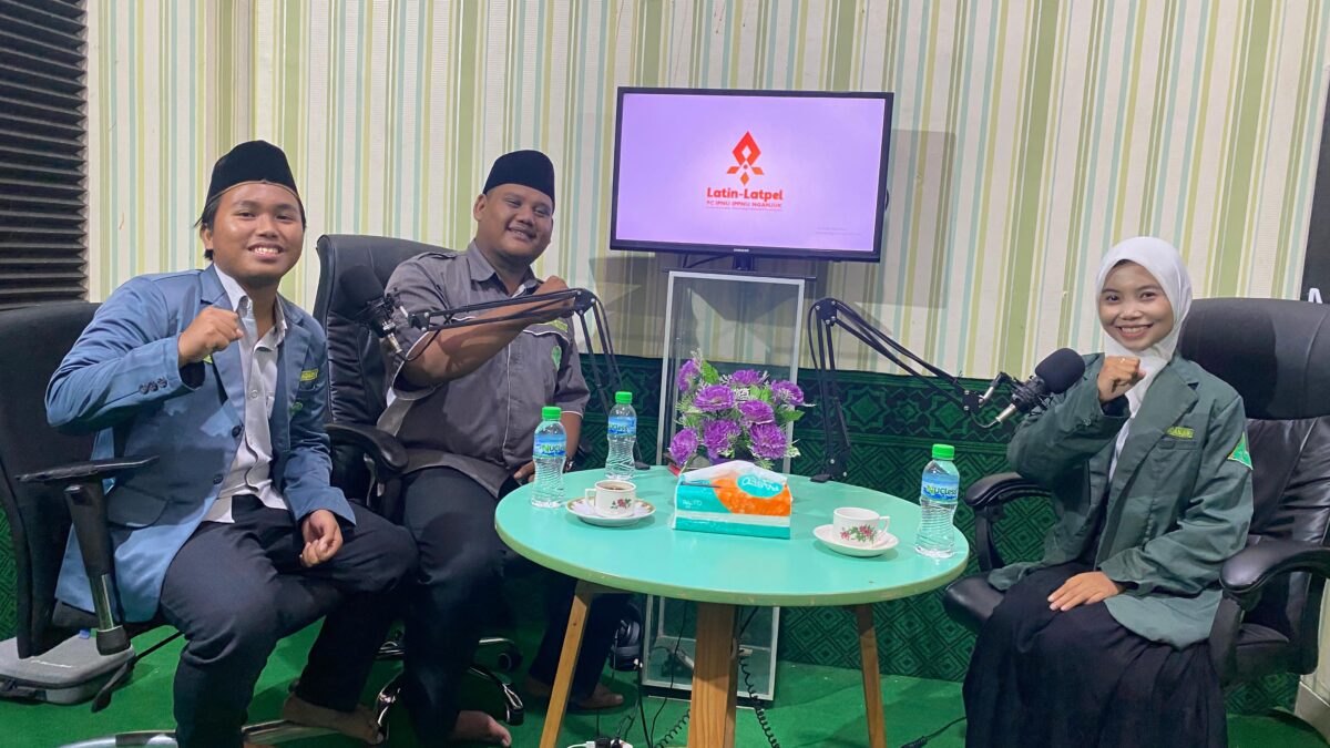 Pra Latin Latpel PC IPNU IPPNU Nganjuk Gelar Podcast Inspiratif: Menyongsong Kaderisasi Berkualitas