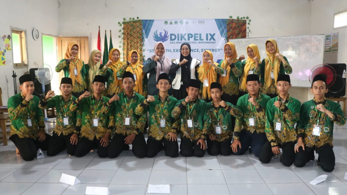 PAC IPNU IPPNU Ngronggot Gelar Dikpel IX, Cetak Pelatih dan Instruktur Berkualitas untuk Masa Depan Pengkaderan
