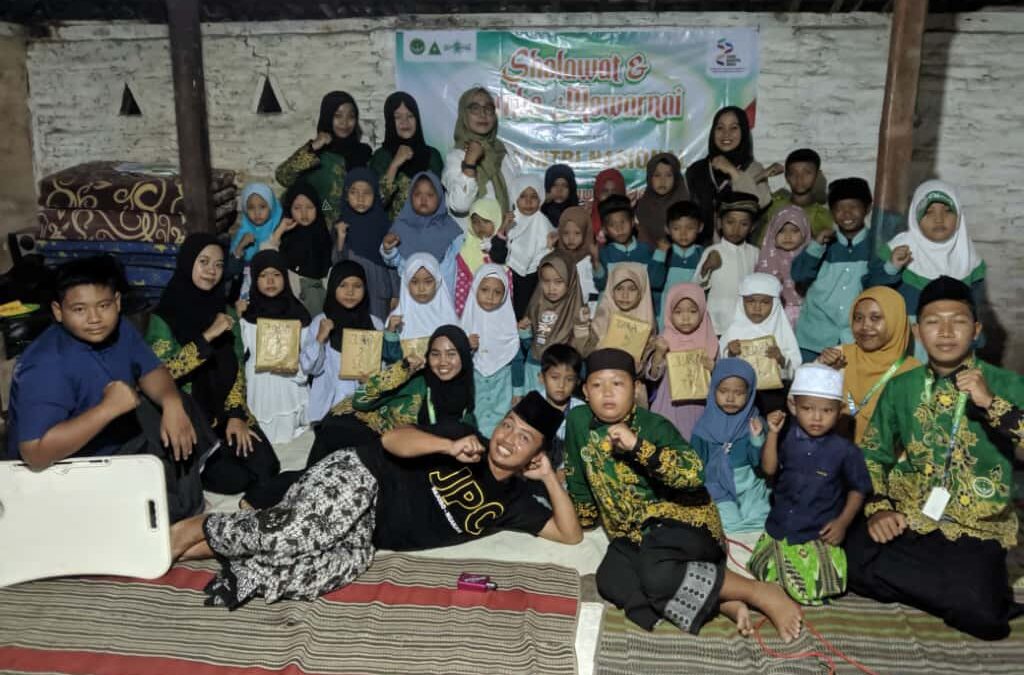 Kreatifitas Dan Spirit Santri Dalam Peringatan HSN 2025 : PR IPNU IPPNU Klagen Gelar Lomba Mewarnai dan Sholawat