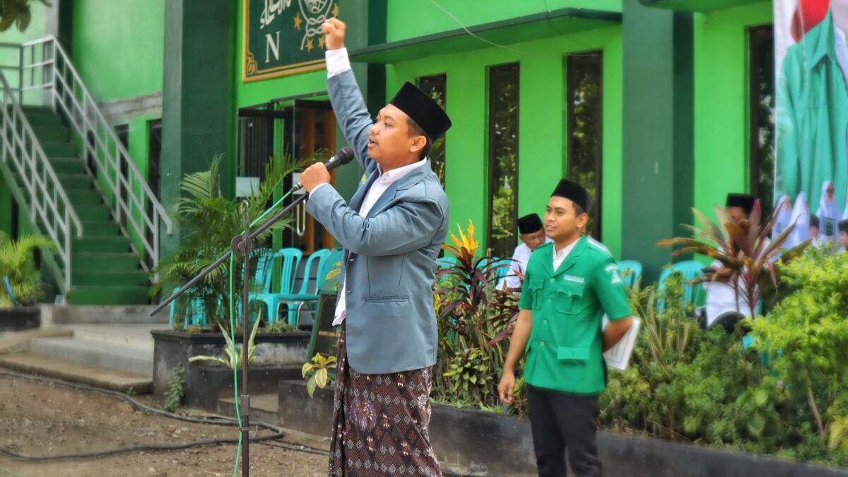 Orasi Pelajar NU di Hari Santri Nasional, Lakukan Perlawanan Menggunakan Otak!