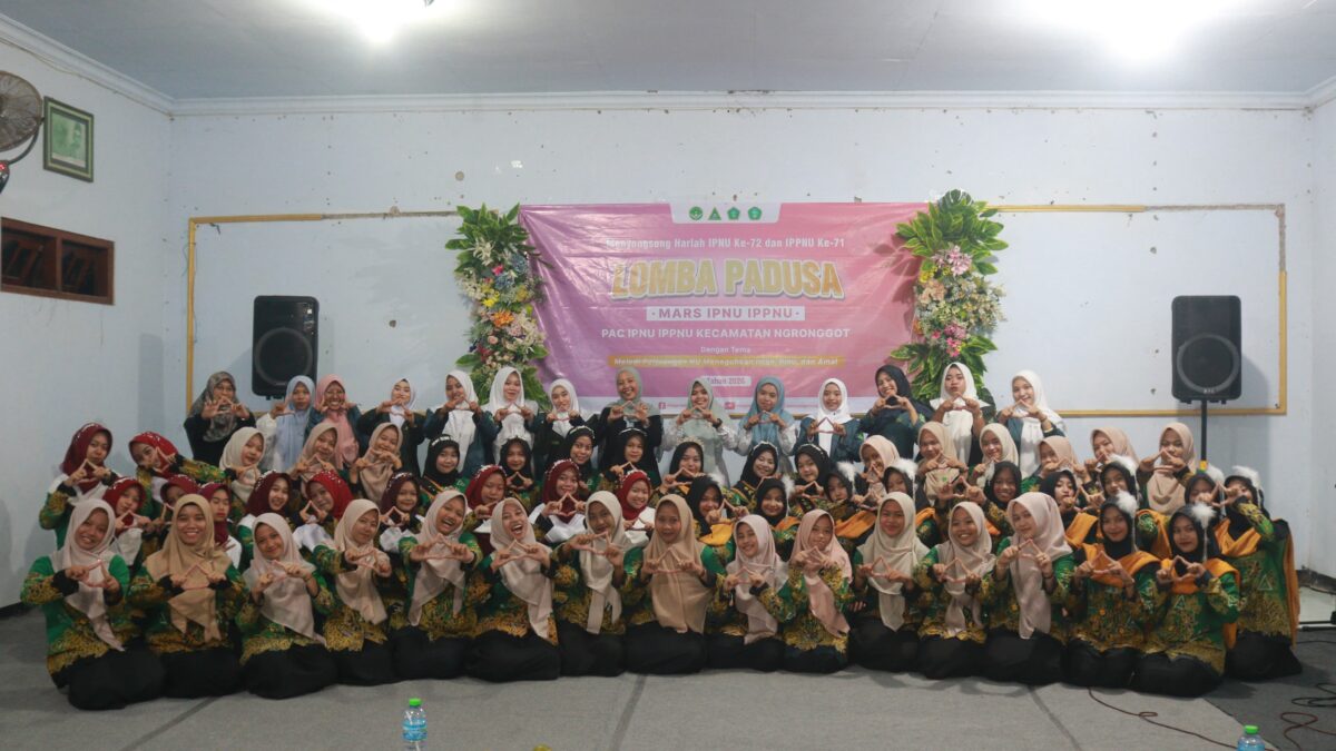 Harmoni Suara, Semangat Perjuangan : PAC IPNU IPPNU Ngronggot Gelar Lomba Paduan Suara